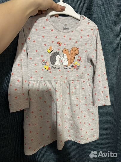 Платье для девочки 92