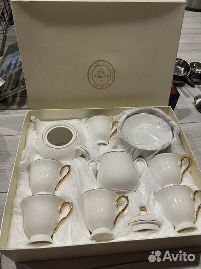 Чайный сервиз Коралл 16 предметов