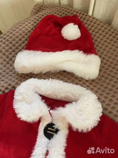 Детский костюм санты mothercare 80