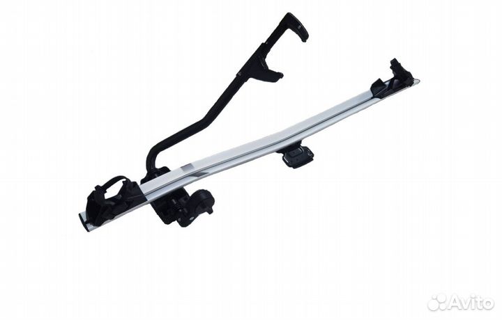 Крепление велосипеда на крышу серый