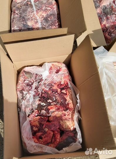 Говяжьи обрези для собак