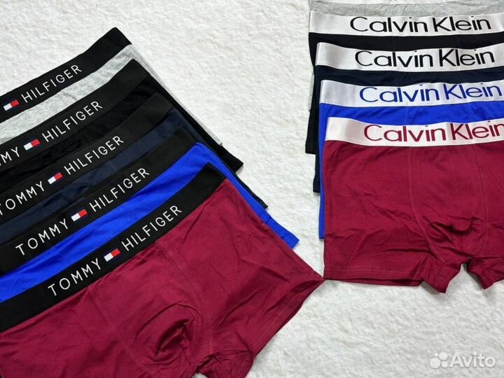 Трусы мужские боксеры великаны Calvin Klein