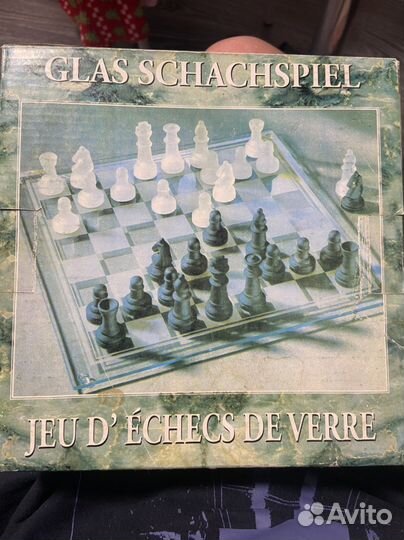Шахматы стеклянные