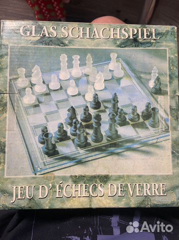 Шахматы стеклянные