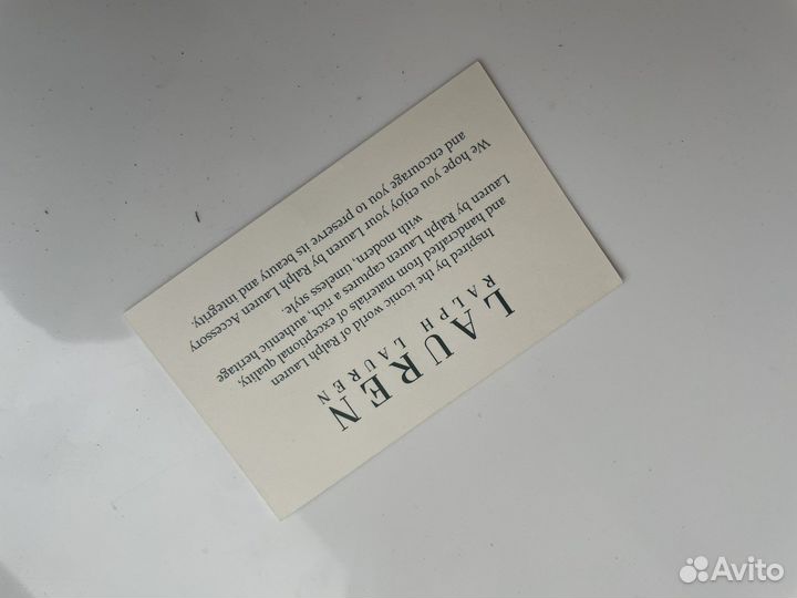 Ralf lauren сумка оригинал