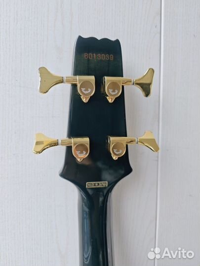 Бас гитара Aria Pro II CSB Black'n' Gold