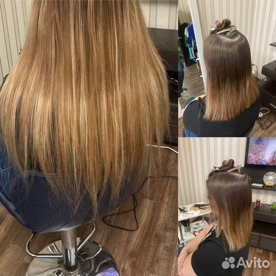 Наращивание волос