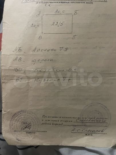 Участок 6 сот. (СНТ, ДНП)