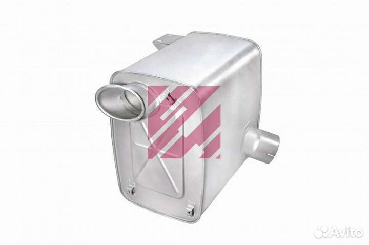 Глушитель мерседес 407х601х580