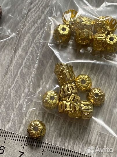 Фурнитура для бижутерии - концевик для шнура