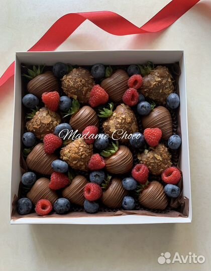 Клубника в бельгийском шоколаде