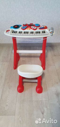 Пианино детское с микрофоном