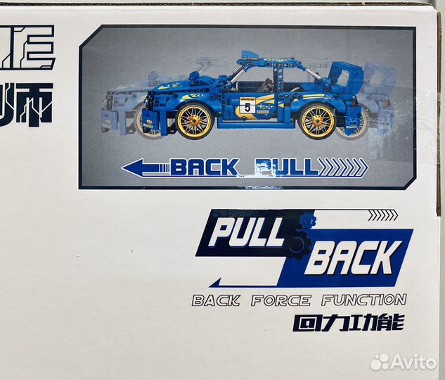 Развивающий конструктор Ралли Speed Champions