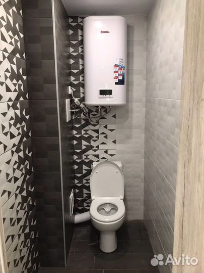 Штукатурка, шпатлевка, плитка, обои