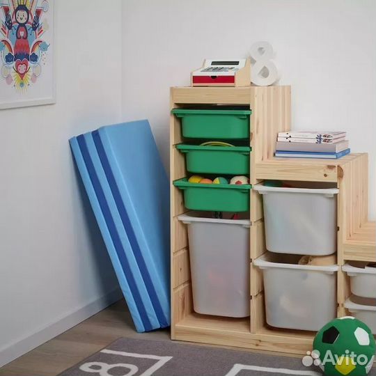 Коврик IKEA plufsig для игр, гимнастики, йоги