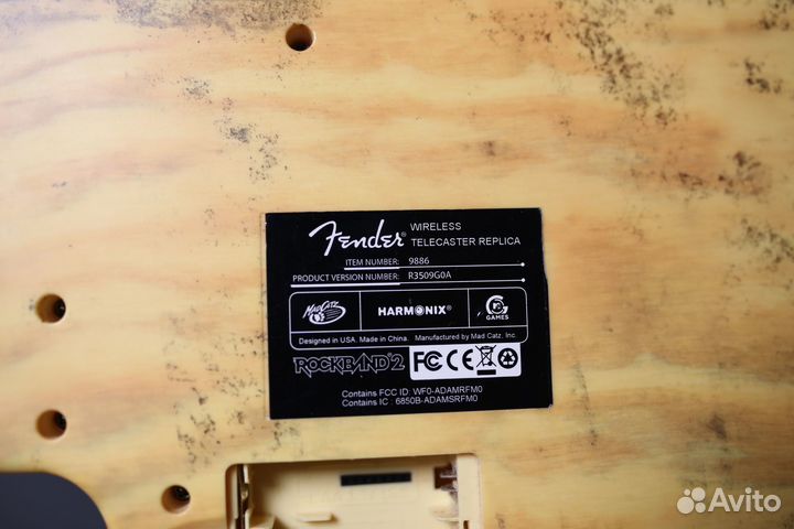 Гитара Rock Band Fender Telecaster для Xbox 360