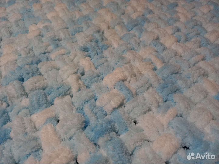 Плед детский вязаный