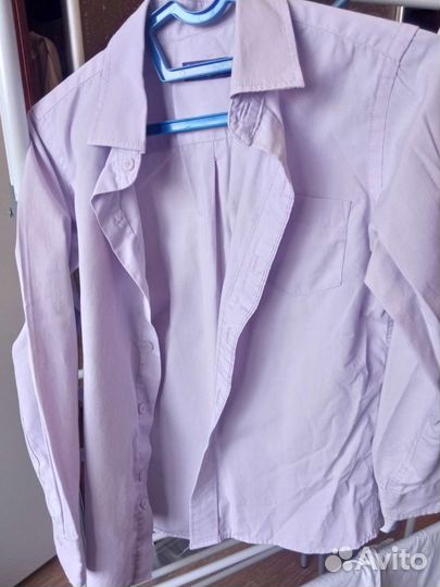 Рубашки Школьная форма на мальчика 128