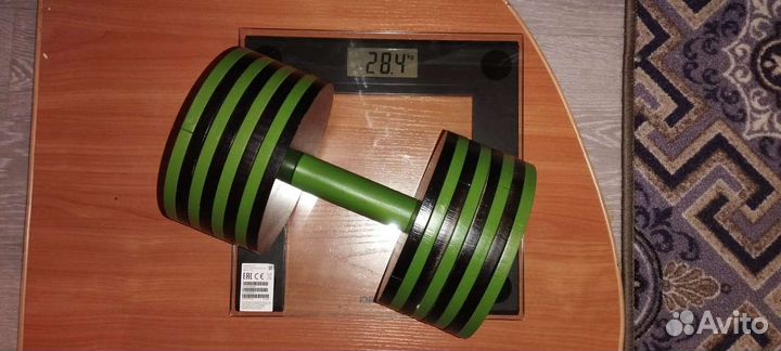 Гантели разборные