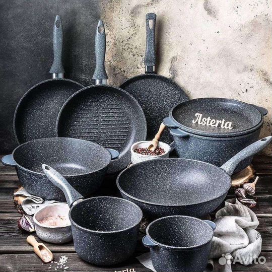 Asteria Сковорода, кастрюля, класс