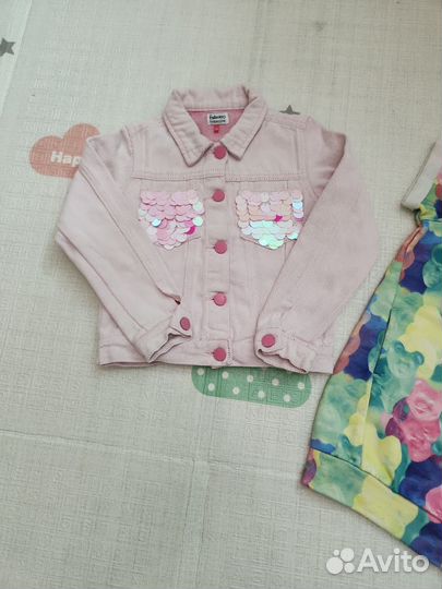 Вещи пакетом для девочки 110-116