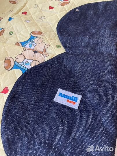 Конверт на выписку/в коляску ramili denim baby
