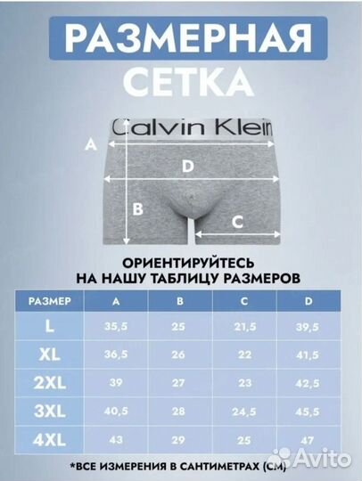 Мужские трусы набор