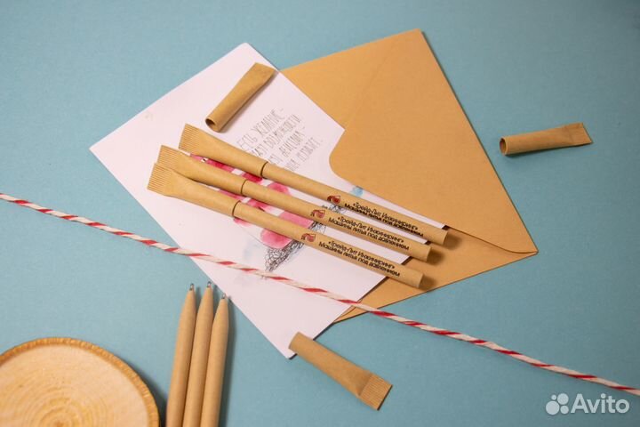 Ручки канцелярские с вашим принтом под заказ