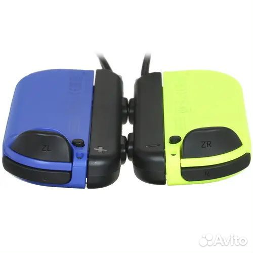 Nintendo Joy-Con, 2 шт, синий/неоновый желтый (HAC