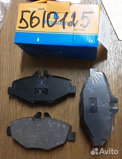 Mercedes-benz: Колодки тормозные передние 5610125