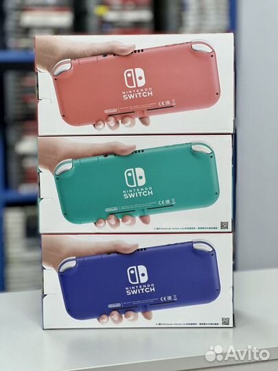 Nintendo Switch Lite прошитые новые