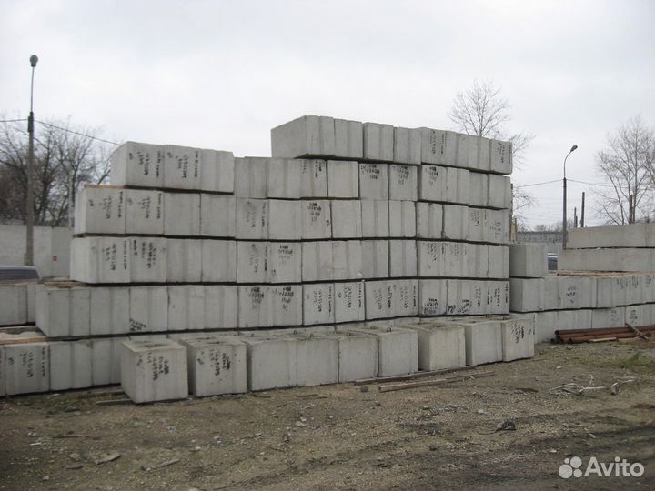 Фундаментные блоки фбс