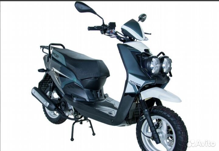 Скутер racer RC50QT-6X BWS sport (белый)