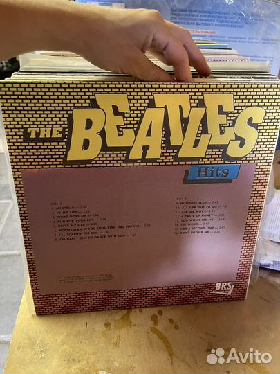 Виниловые пластинки the beatles