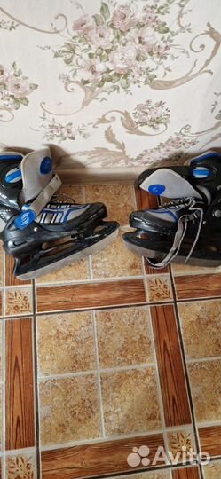 Конь, лыжи, ролики детские