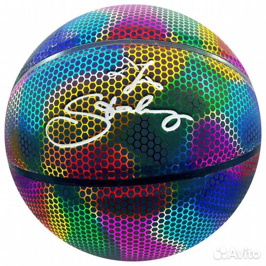 Баскетбольный мяч 7 (рефлективный-светоотражающий)