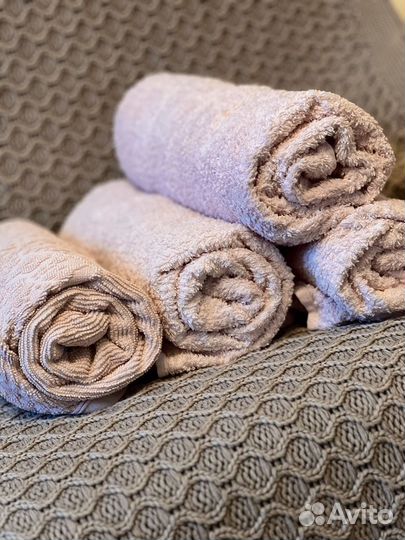 Комплект банных полотенец (4 шт), Турция