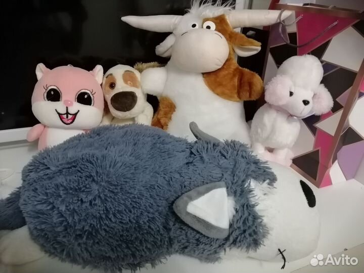 Мягкие игрушки пакетом бесплатно