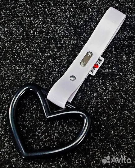 Цурикава Сердце белый ремешок (Черный)