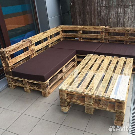 Мебель из поддонов