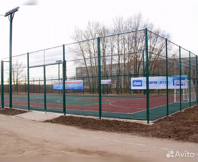 Забор из 3д сетки