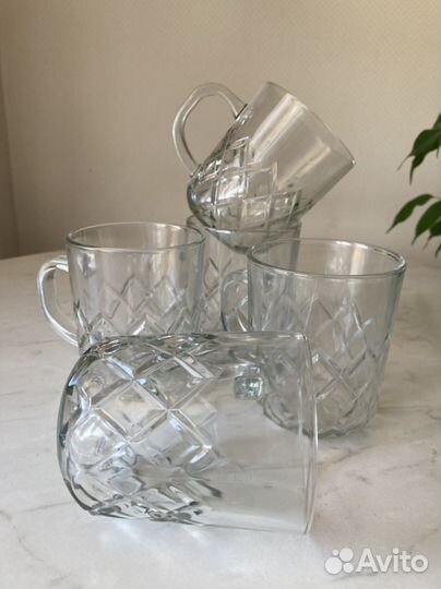 Стеклянная кружка