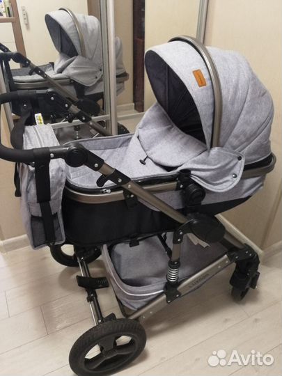 Коляска 2 в 1 luxmom