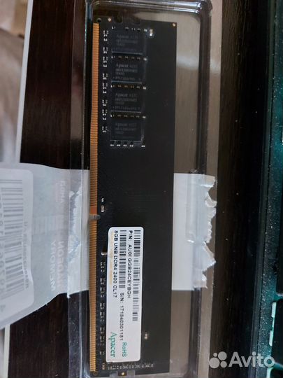 Оперативная память ddr4 8gb 2400 Apacer