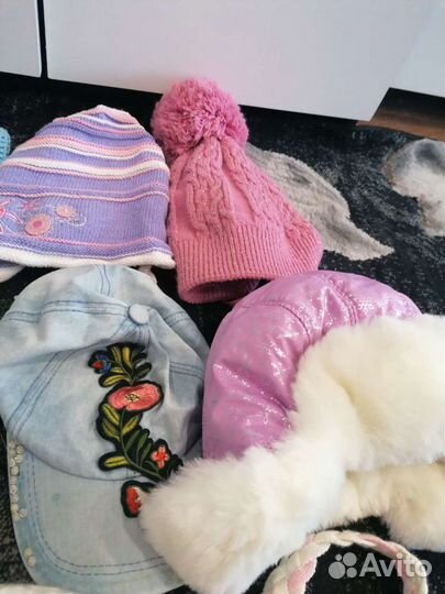 Продажа шапок на девочку 7 лет