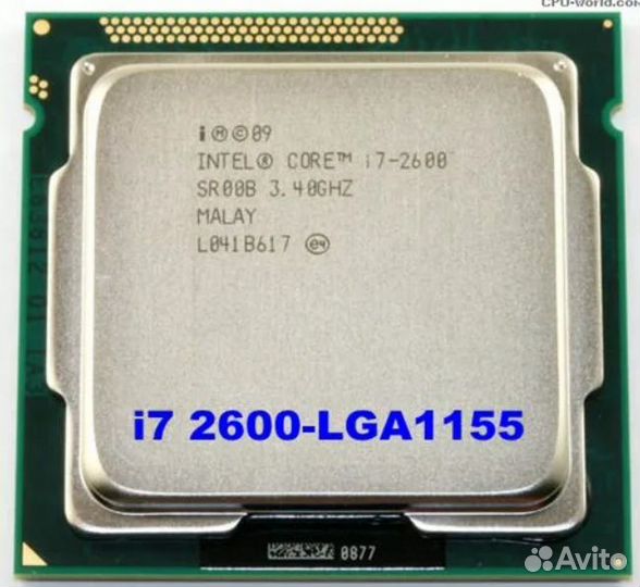 Процессор Intel core i7 2600K (сокет 1155)