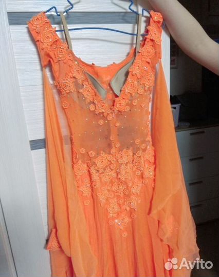 Платье для бальных танцев стандарт 44-46