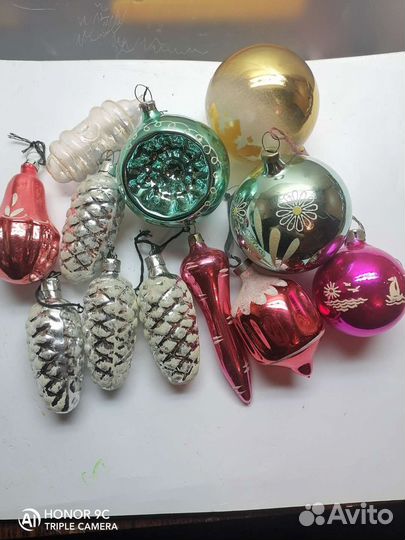 Новогодние игрушки СССР