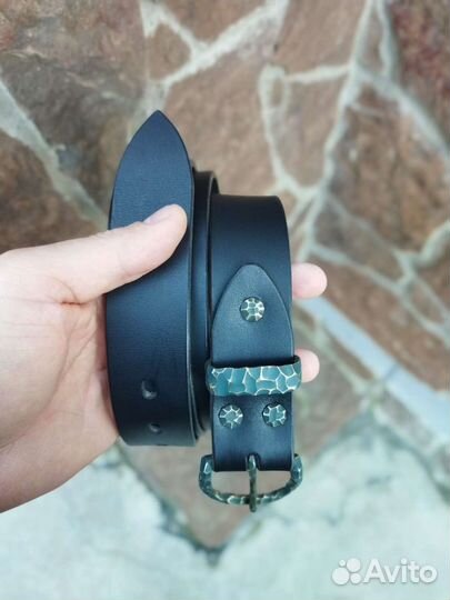 Ремень кожаный