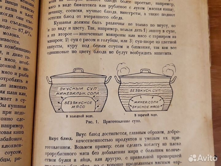 Книга Здоровый стол в домашнем хозяйстве 1927г